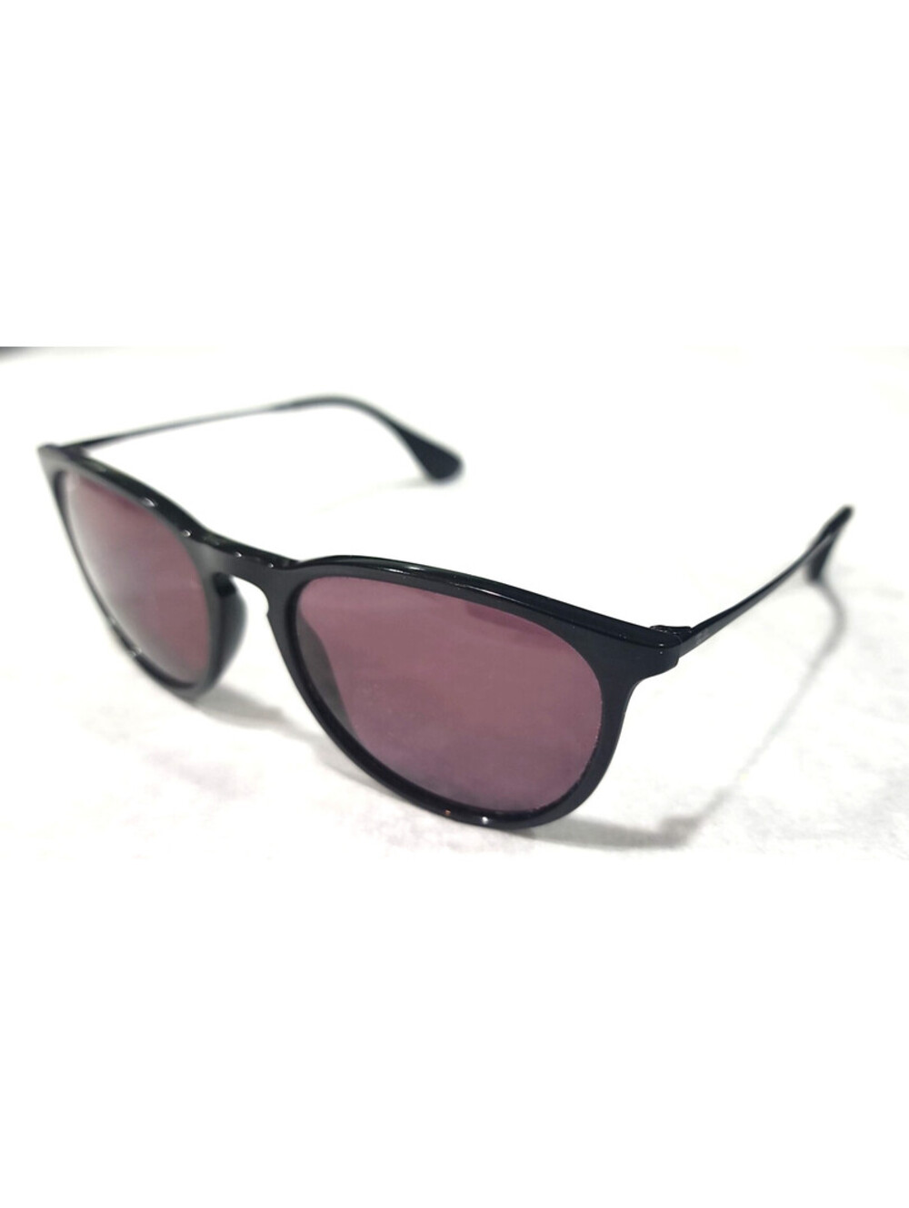 Ray Ban RB4171 Erika 601/5Q Black Purple Polarized Sunglasses 54-18 145 Read